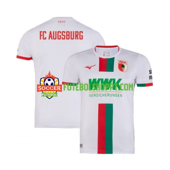 Camisola Homem FC Augsburg Principais Equipamento 2023-2024 Manga Curta