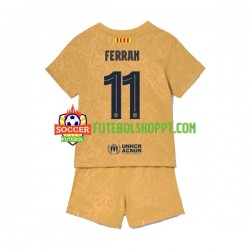 Camisola Júnior FC Barcelona Ferran Torres 11 Alternativa Equipamento 2022-2023 Manga Curta Camisola Júnior FC Barcelona Ferran Torres 11 Alternativa Equipamento 2022-2023 Manga Curta