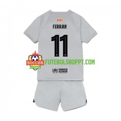 Camisola Júnior FC Barcelona Ferran Torres 11 Terceiro Equipamento 2022-2023 Manga Curta Camisola Júnior FC Barcelona Ferran Torres 11 Terceiro Equipamento 2022-2023 Manga Curta