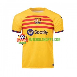 Camisola Homem FC Barcelona Quarto Equipamento 2022-2023 Manga Curta