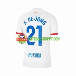 Camisola Homem FC Barcelona Frenkie de Jong 21 Alternativa Equipamento 2023-2024 Manga Curta