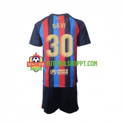 Camisola Júnior FC Barcelona Gavi 30 Principais Equipamento 2022-2023 Manga Curta Camisola Júnior FC Barcelona Gavi 30 Principais Equipamento 2022-2023 Manga Curta