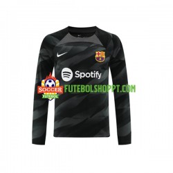 Camisola Homem FC Barcelona Guarda-redes Alternativa Equipamento 2023-2024 Manga Comprida