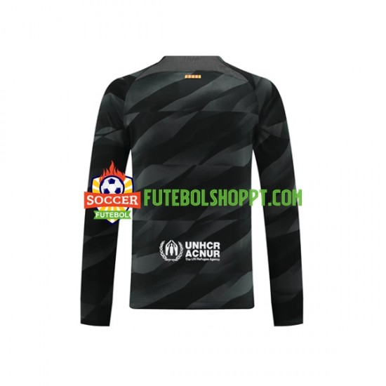 Camisola Homem FC Barcelona Guarda-redes Alternativa Equipamento 2023-2024 Manga Comprida