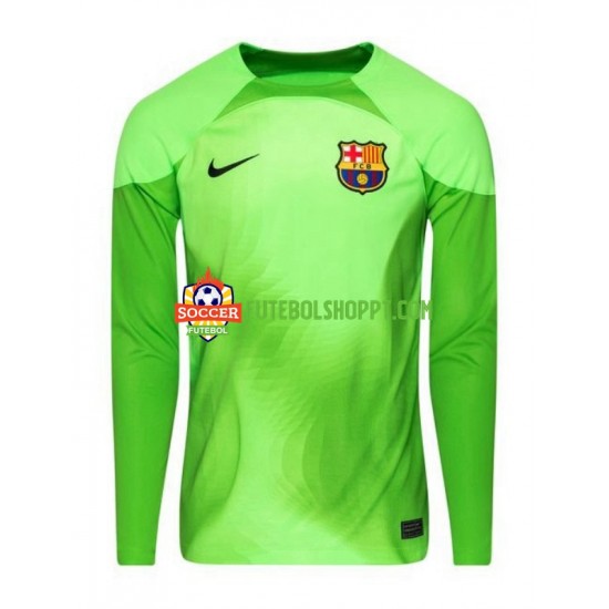 Camisola Homem FC Barcelona Guarda-redes Principais Equipamento 2022-2023 Manga Comprida