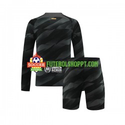 Camisola Júnior FC Barcelona Guarda-redes Alternativa Equipamento 2023-2024 Manga Comprida