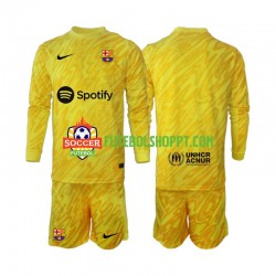 Camisola Júnior FC Barcelona Guarda-redes Alternativa Equipamento 2024-2025 Manga Comprida