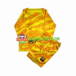 Camisola Júnior FC Barcelona Guarda-redes Quarto Equipamento 2023-2024 Manga Comprida