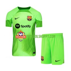 Camisola Júnior FC Barcelona Guarda-redes Principais Equipamento 2022-2023 Manga Curta