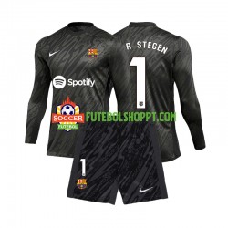Camisola Júnior FC Barcelona Ter Stegen 1 Guarda-redes Terceiro Equipamento 2024-2025 Manga Comprida Camisola Júnior FC Barcelona Ter Stegen 1 Guarda-redes Terceiro Equipamento 2024-2025 Manga Comprida