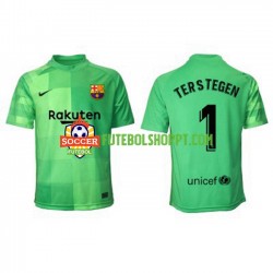 Camisola Homem FC Barcelona Ter Stegen 1 Guarda-redes Terceiro Equipamento 2021-2022 Manga Curta