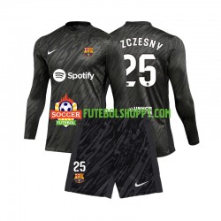 Camisola Júnior FC Barcelona Wojciech Szczesny 25 Guarda-redes Alternativa Equipamento 2024-2025 Manga Comprida Camisola Júnior FC Barcelona Wojciech Szczesny 25 Guarda-redes Alternativa Equipamento 2024-2025 Manga Comprida