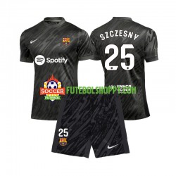 Camisola Júnior FC Barcelona Wojciech Szczesny 25 Guarda-redes Alternativa Equipamento 2024-2025 Manga Curta Camisola Júnior FC Barcelona Wojciech Szczesny 25 Guarda-redes Alternativa Equipamento 2024-2025 Manga Curta