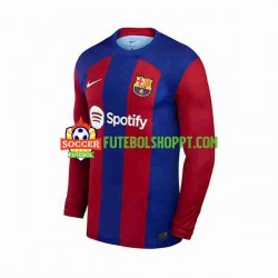 Camisola Homem FC Barcelona Principais Equipamento 2023-2024 Manga Comprida