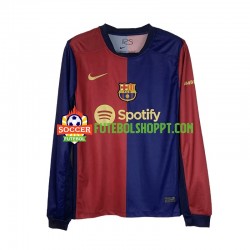 Camisola Homem FC Barcelona Principais Equipamento 2024-2025 Manga Comprida