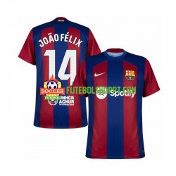 Camisola Homem FC Barcelona Joao Felix 14 Principais Equipamento 2023-2024 Manga Curta