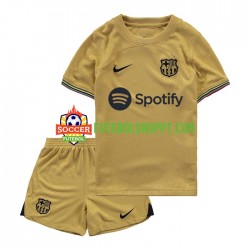 Camisola Júnior FC Barcelona Alternativa Equipamento 2022-2023 Manga Curta