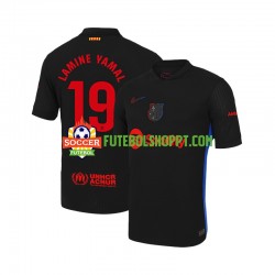 Camisola Homem FC Barcelona LAMINE YAMAL 19 Alternativa Equipamento 2024-2025 Manga Curta