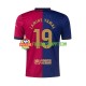 Camisola Homem FC Barcelona Lamine Yamal 19 Principais Equipamento 2024-2025 Manga Curta