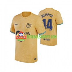 Camisola Homem FC Barcelona Memphis Depay 14 Alternativa Equipamento 2022-2023 Manga Curta