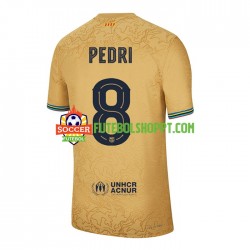 Camisola Homem FC Barcelona Pedri 8 Alternativa Equipamento 2022-2023 Manga Curta