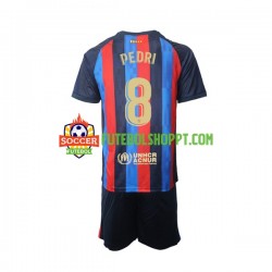 Camisola Júnior FC Barcelona Pedri 8 Principais Equipamento 2022-2023 Manga Curta