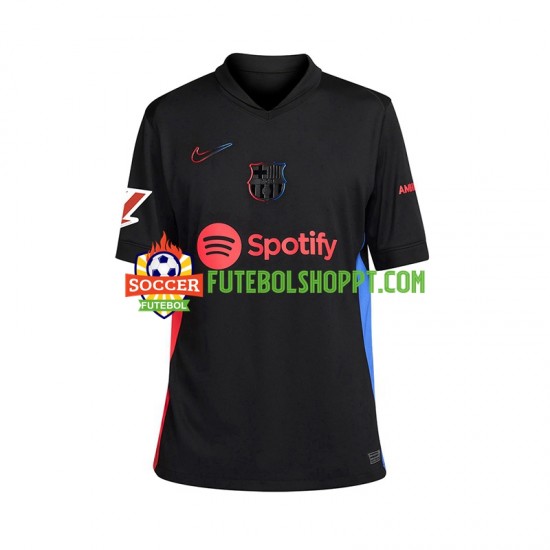 Camisola Homem FC Barcelona RAPHINHA 11 Terceiro Equipamento 2024-2025 Manga Curta