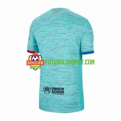 Camisola Homem FC Barcelona Terceiro Equipamento 2023-2024 Manga Curta