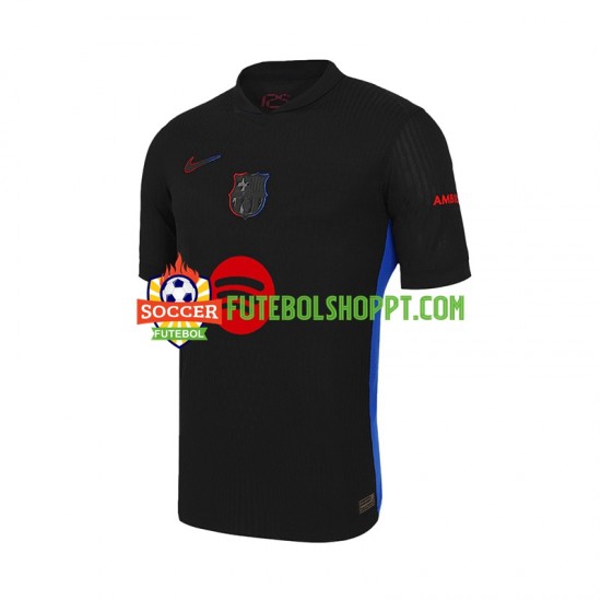 Camisola Homem FC Barcelona UCL Font Alternativa Equipamento 2024-2025 Manga Curta