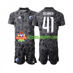 Camisola Júnior FC Copenhague Andreas Dithmer 41 Guarda-redes Principais Equipamento 2022-2023 Manga Curta