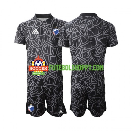 Camisola Júnior FC Copenhague Guarda-redes Principais Equipamento 2022-2023 Manga Curta