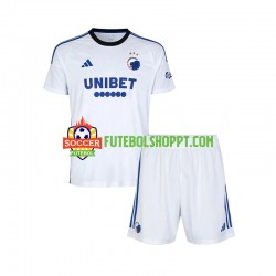 Camisola Júnior FC Copenhague Principais Equipamento 2023-2024 Manga Curta