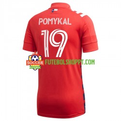 Camisola Homem FC Dallas Paxton Pomykal 19 2021 Principais Equipamento Manga Curta
