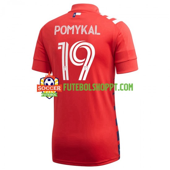 Camisola Homem FC Dallas Paxton Pomykal 19 2021 Principais Equipamento Manga Curta