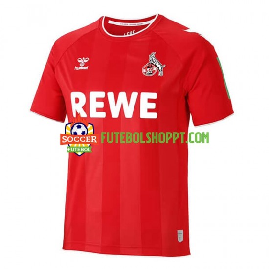 Camisola Homem FC Köln Alternativa Equipamento 2022-2023 Manga Curta
