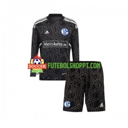Camisola Júnior FC Schalke 04 Guarda-redes Principais Equipamento 2022-2023 Manga Comprida