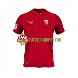 Camisola Homem Sevilla FC Alternativa Equipamento 2023-2024 Manga Curta