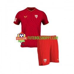 Camisola Júnior Sevilla FC Alternativa Equipamento 2023-2024 Manga Curta