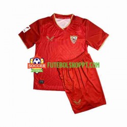 Camisola Júnior Sevilla FC Sergio Ramos 4 Alternativa Equipamento 2023-2024 Manga Curta
