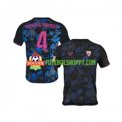 Camisola Homem Sevilla FC Sergio Ramos 4 Terceiro Equipamento 2023-2024 Manga Curta