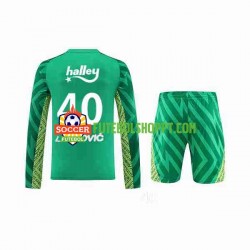 Fenerbahce Livakovic 40 Footbal Kit Guarda-redes Principais Equipamento 2023-2024 Manga Comprida