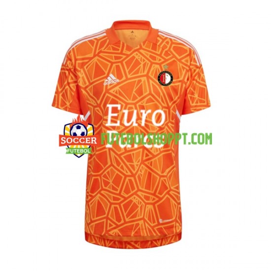 Camisola Homem Feyenoord Rotterdam Guarda-redes Alternativa Equipamento 2022-2023 Manga Curta