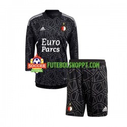 Camisola Júnior Feyenoord Rotterdam Guarda-redes Quarto Equipamento 2022-2023 Manga Comprida