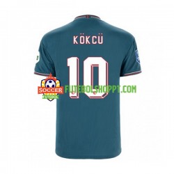 Camisola Homem Feyenoord Rotterdam Orkun Kokcu 10 Alternativa Equipamento 2022-2023 Manga Curta