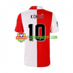 Camisola Homem Feyenoord Rotterdam Orkun Kokcu 10 Principais Equipamento 2022-2023 Manga Curta