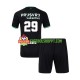 Camisola Júnior Feyenoord Rotterdam Santiago Gimenez 29 Alternativa Equipamento 2024-2025 Manga Curta