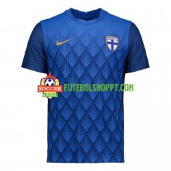 Camisola Homem Finlândia Alternativa Equipamento 2022 Manga Curta