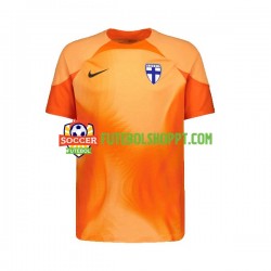 Camisola Homem Finlândia Guarda-redes Principais Equipamento 2022-2023 Manga Curta