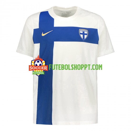 Camisola Homem Finlândia Principais Equipamento 2022 Manga Curta