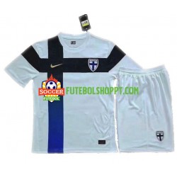 Camisola Júnior Finlândia Principais Equipamento Euro 2020 Manga Curta Camisola Júnior Finlândia Principais Equipamento Euro 2020 Manga Curta